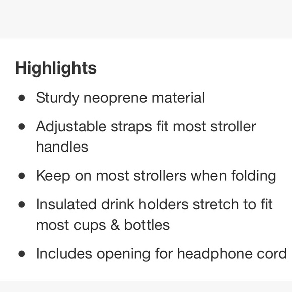 Skip Hop Baby Stroller Organizer Bag Pouch - Picture 9 of 10